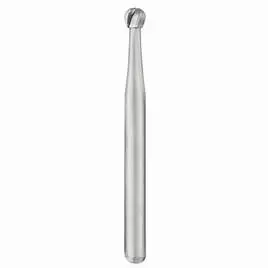 Rounded carbide bur